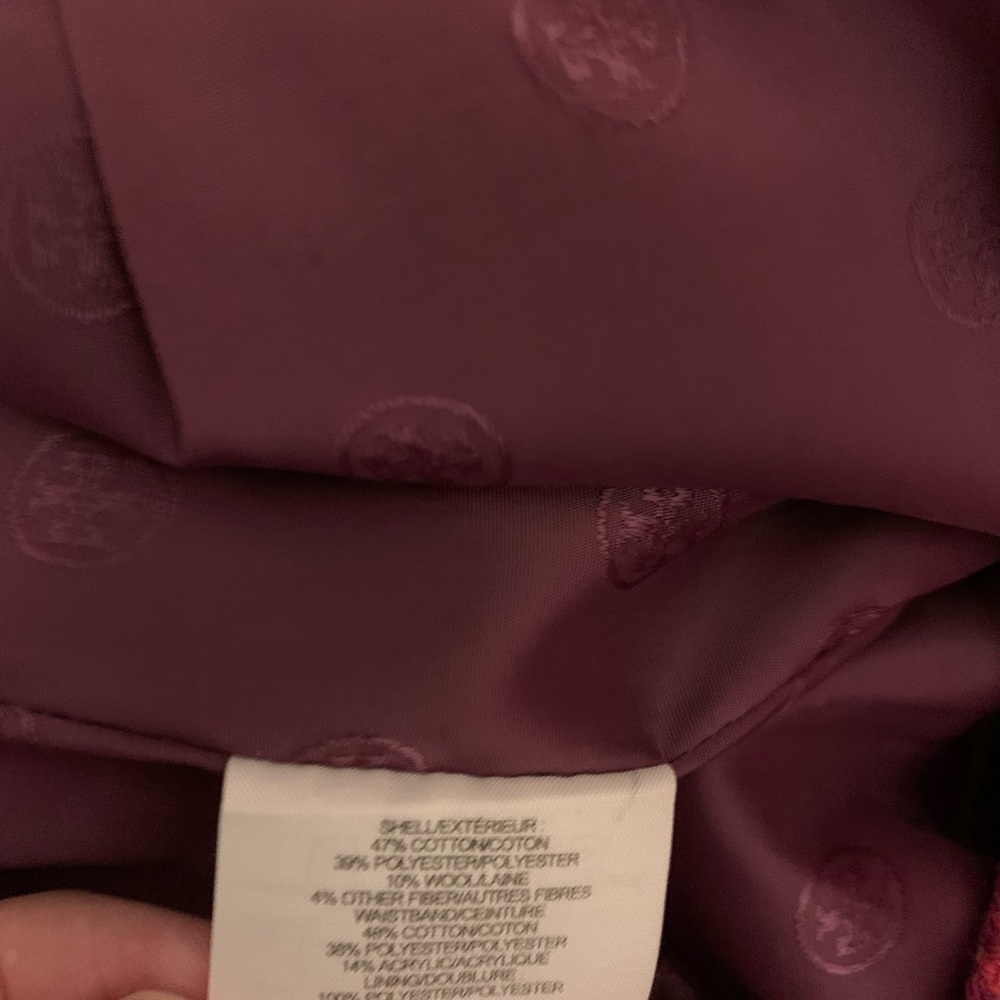 Tory Burch women tweed pattern skirt size 10 - Picture 6 of 7